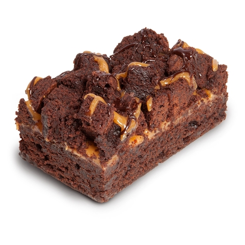 Chocolate Caramel Brownie Cake - Piece 125g, 1 Each