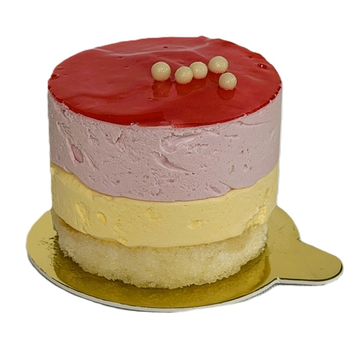 Strawberry & Mango Mousse Cake - 3 Inch 135g