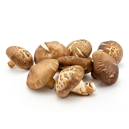 Mushrooms - Organic Shitake (average medium size 5 per 100g), 100 Gram