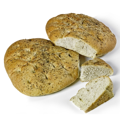 Focaccia Bread - Herb & Garlic 400g, 1 Each
