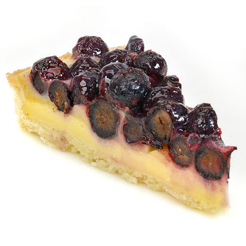 Fruit Flan Slice - Blueberry 85g