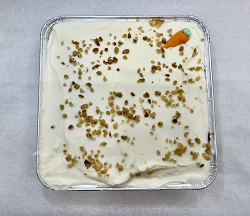 CARROT CAKE CAKE/CREAM CHEESE 600g, 1 Each