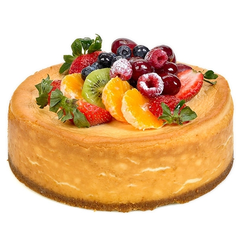 Authentic New York Carnegie Deli Cheesecake - Whole 6" 1.4kg, 1 Each