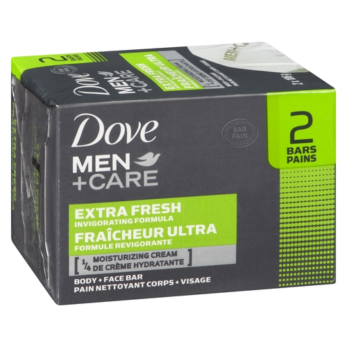 Dove - Men+Care Body + Face Bar - Extra Fresh 2/106g