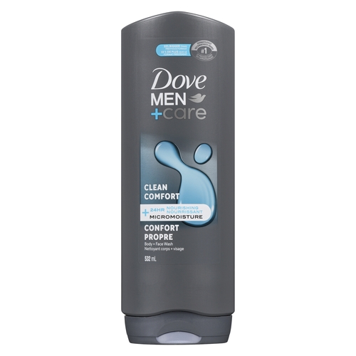 Dove - Men+Care Body + Face Wash - Clean Comfort 532ml