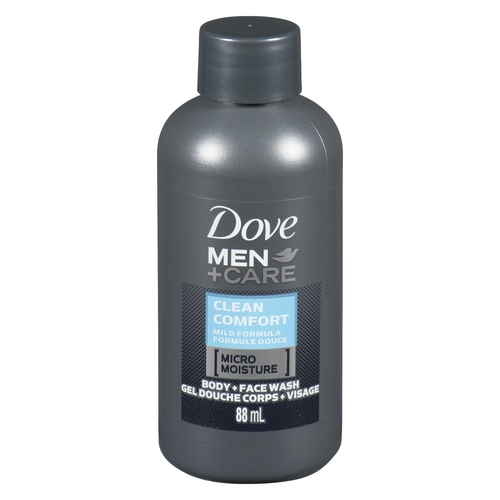 Dove - Men+Care Body + Face Wash - Clean Comfort 88ml, 1 Each