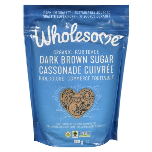 Wholesome - Organic Dark Brown Sugar 680g