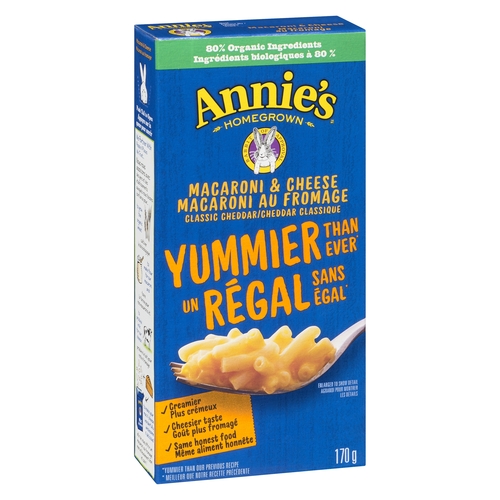 Annie's - Macaroni & Cheese - Classic Cheddar 170g, 1 Each