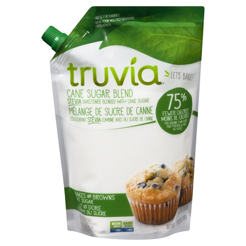 Truvia - Cane Sugar Blend - Stevia Sweetener Blended with Cane Sugar 680g