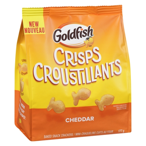 Goldfish - Crisps Baked Snack Crackers - Salt & Vinegar 177g, 1 Each