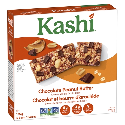 Kashi - Whole Grain Bars - Chocolate Peanut Butter 5's 175g