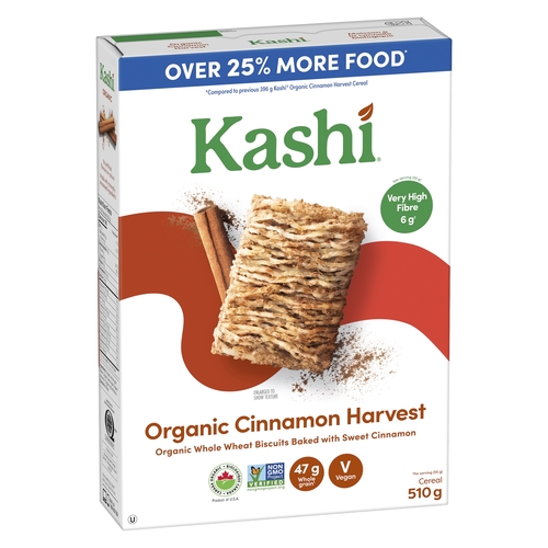 Kashi - Organic Cereal - Cinnamon Harvest 510g