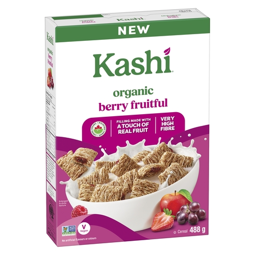 Kashi Organic Cereal - Berry Fruitful 488g, 1 Each
