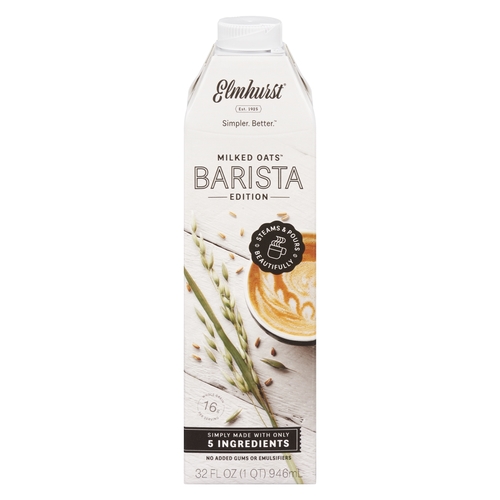 Elmhurst - Milked Oats - Barista Edition 946ml, 1 Each