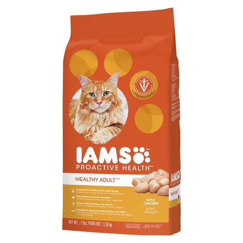 IAMS - Proactive Health Healthy Adult Cat Food - With Chicken 3.18kg, 1 Each