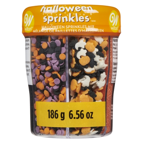 Wilton - Halloween Sprinkles - Halloween Sprinkles Mix 186g