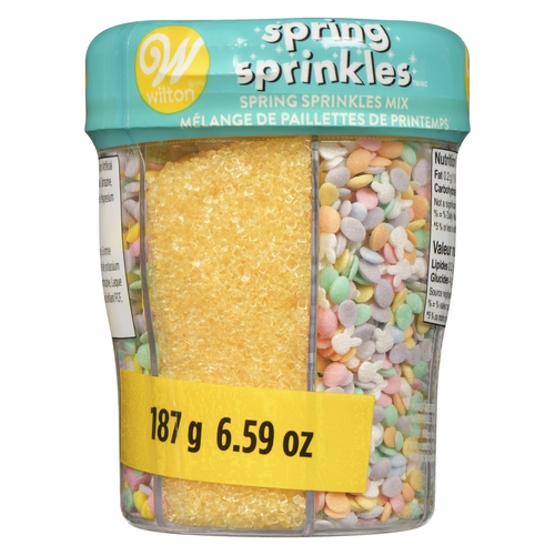 Wilton - Spring Sprinkles Spring Sprinkles Mix 187g, 1 Each