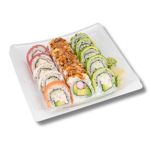 Zenshi Sushi - Chef Sampler A1 (Rainbow, Crunchy, Dragon) 408g, 1 Each