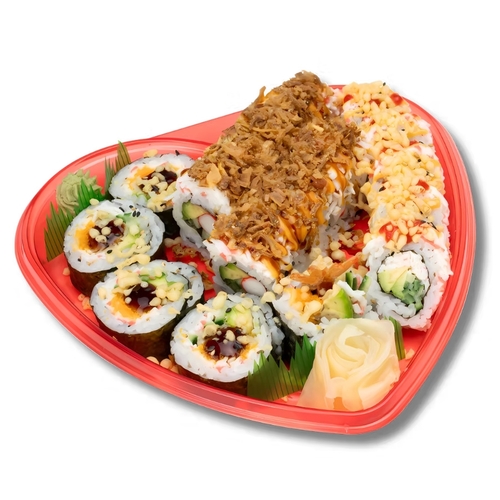 Zenshi Sushi - Happy Heart Platter 3 - 20 Piece 678g, 1 Each