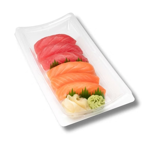 Zenshi Sushi - Marina Plate - Salmon, Tuna 6 Piece 221g, 1 Each