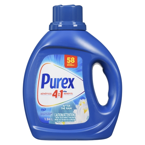 Purex 4 in 1 Concentrated Detergent - After the Rain 58 Loads 1.94l, 1 Each