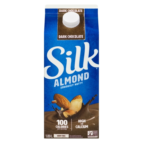 Silk - Almond Beverage - Dark Chocolate 1.89l, 1 Each