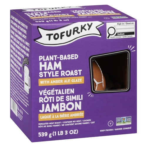 Tofurky - Plant-Based Ham Style Roast with Amber Ale Glaze 539g, 1 Each