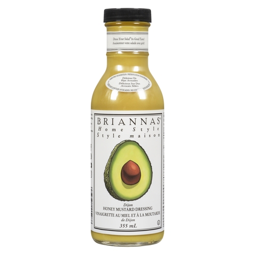 Briannas Home Style Dressing - Dijon Honey Mustard 355ml, 1 Each