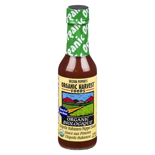 Arizona Pepper's Organic Harvest Foods - Chipotle Habanero Pepper Sauce 148ml, 1 Each