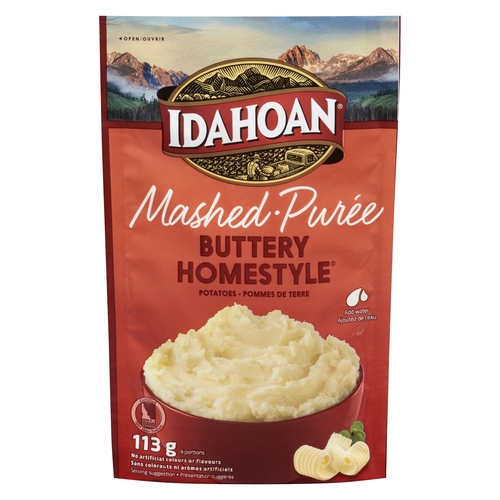 Idahoan - Mashed Potatoes - Buttery Homestyle 113g, 1 Each