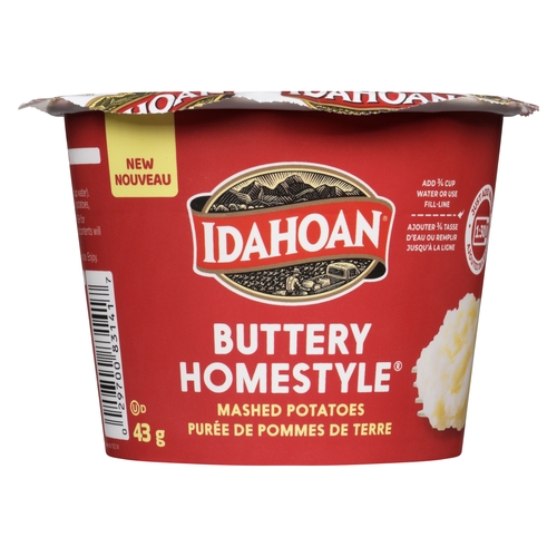 Idahoan - Mashed Potatoes - Buttery Homestyle 43g, 1 Each