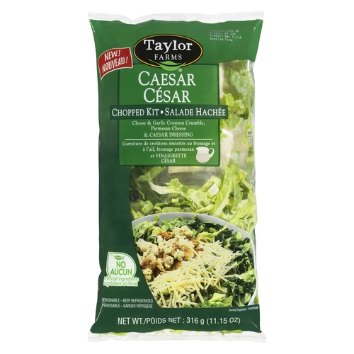 Taylor Farms - Chopped Kit - Caesar 316g, 1 Each