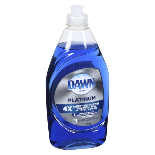 Dawn - Ultra Platinum Dishwashing Liquid - Refreshing Rain Scent 431ml, 1 Each