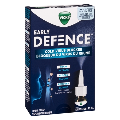 Vicks - Early Defence Cold Virus Blocker Nasal Spray 15ml