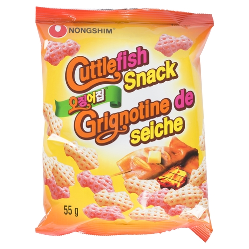 Nongshim - Cuttlefish Snack Chips 55g, 1 Each