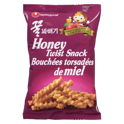 Nongshim - Honey Twist Snack 75g, 1 Each