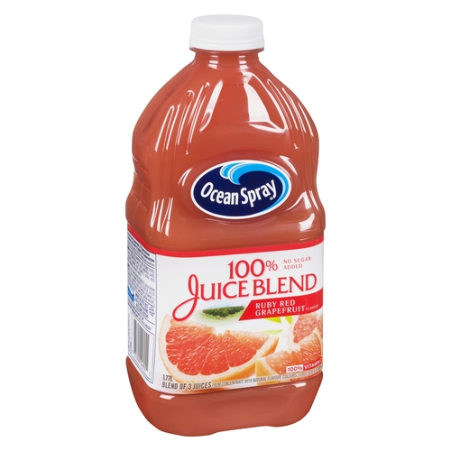 Ocean Spray - 100% Juice Blend - Ruby Red Grapefruit 1.77l, 1 Each
