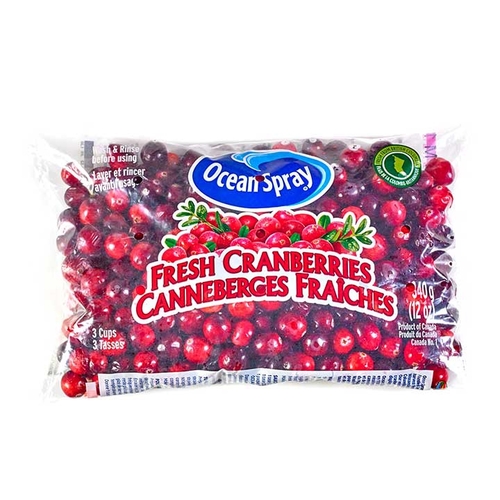 Ocean Spray - Fresh Cranberries 340g, 1 Each