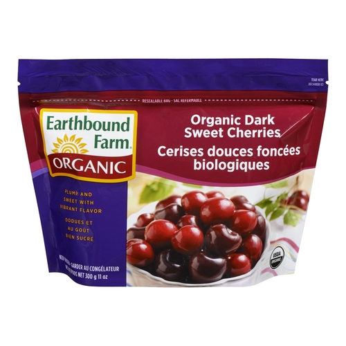 Earthbound Farm - Organic Frozen Dark Sweet Cherries 300g, 1 Each