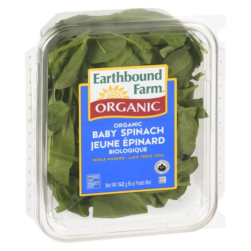 Earthbound Farm - Organic Baby Spinach 142g, 1 Each