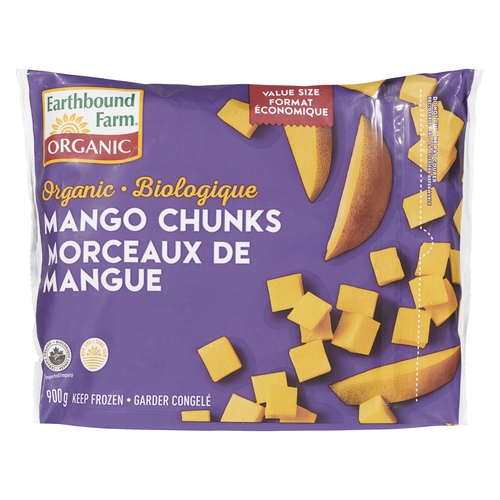 Earthbound Farm - Organic Frozen Mango Chunks 900g, 1 Each