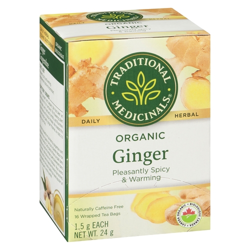 Traditional Medicinals Organic Herbal Tea - Ginger 16pk, 1 Each