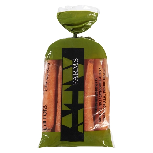 Carrots Cello Bag 2lb, 1 Each