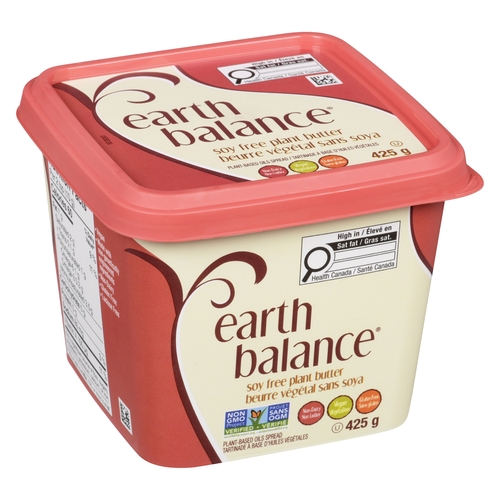 Earth Balance Plant-Based Oils Spread - Soy Free Plant Butter 425g, 1 Each