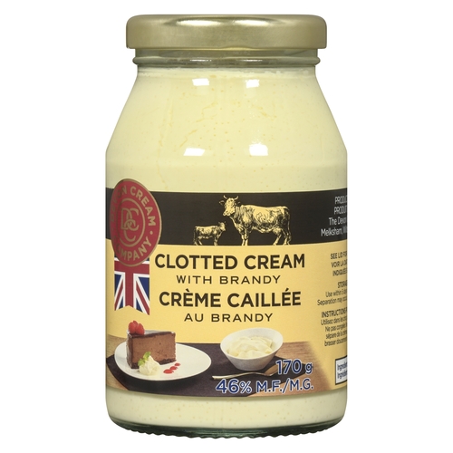 Devon Cream Company - Clotted Cream with Brandy 46% m.f. 170g