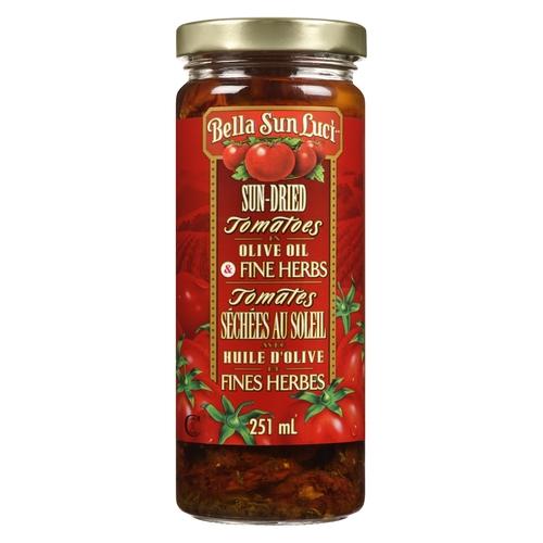 Bella Sun Luci - Sundried Tomatoes - Olive Oil & Herbs 251ml, 1 Each