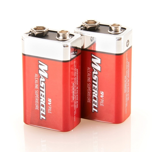 Dorcy - Mastercell Batteries Alkaline 9V 2pk, 1 Each