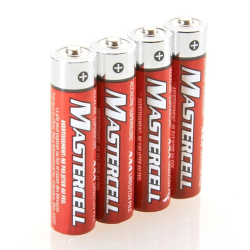 Dorcy - Mastercell Batteries Alkaline AAA 4pk, 1 Each