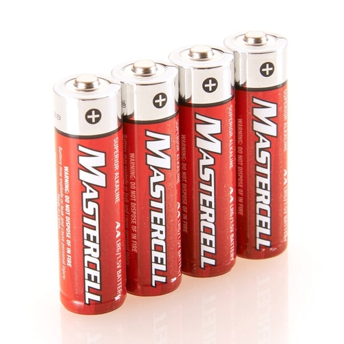 Dorcy - Mastercell Batteries Alkaline AA 4pk, 1 Each