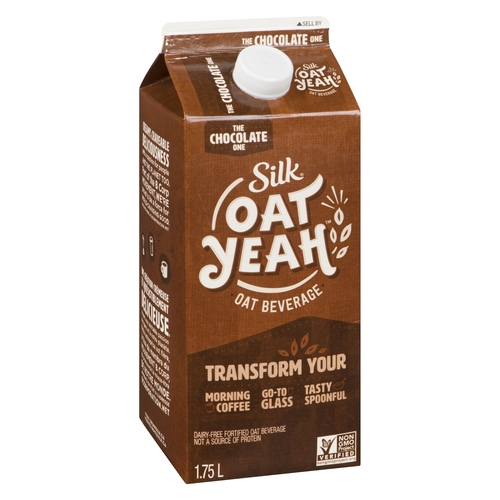 Silk - Oat Yeah Oat Beverage - Chocolate 1.75l
